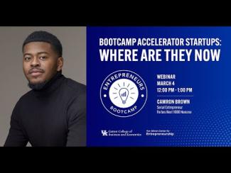 Bootcamp Accelerator Startups: Where Are They Now featuring Counter