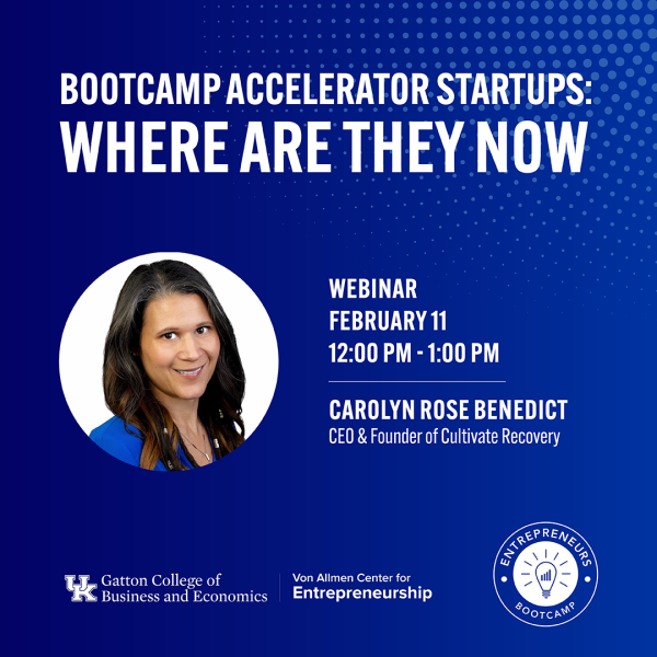 Bootcamp Accelerator Startups: Where Are They Now featuring Cultivate Recovery